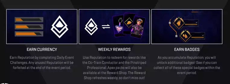 Is there a reward shop in Apex Legends Season 20?