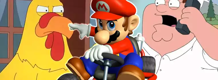 A Mario Kart And Family Guy Crossover Is On The Way