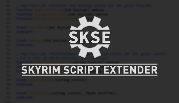 אמנות מפתח של Skyrim Script Extendend Mod, אחד המודדים הטובים ביותר Skyrim