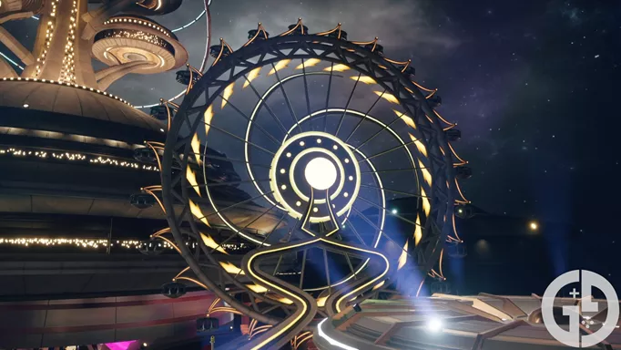 Image of the Skywheel in Final Fantasy 7 Rebirth