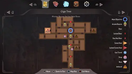 Seed location in Giga Tree