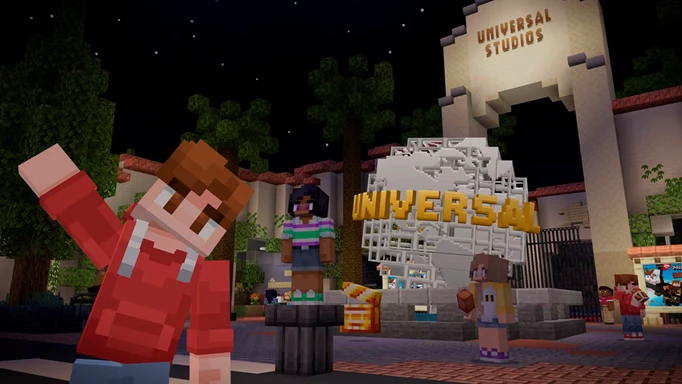 Universal Studios Minecraft event
