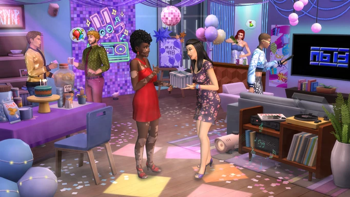 Sims 4 Party Essentials Room