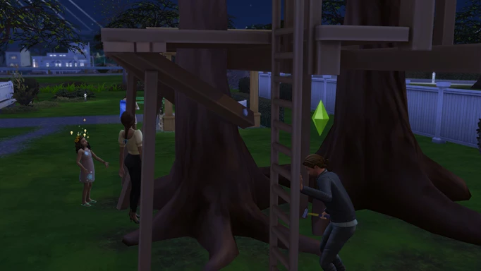 How to build a treehouse in The Sims 4 Growing Together