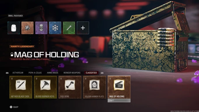 Mag of Holding schematic in MW3