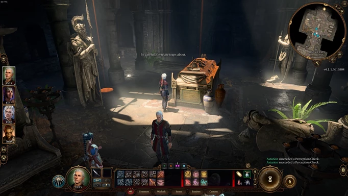 an image of traps being highlighted in Baldur's Gate 3