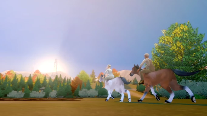 Screenshot from The Sims 4 Farmland mod trailer