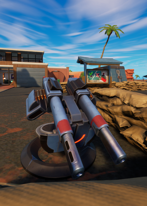 How to find Mounted Turrets in Fortnite