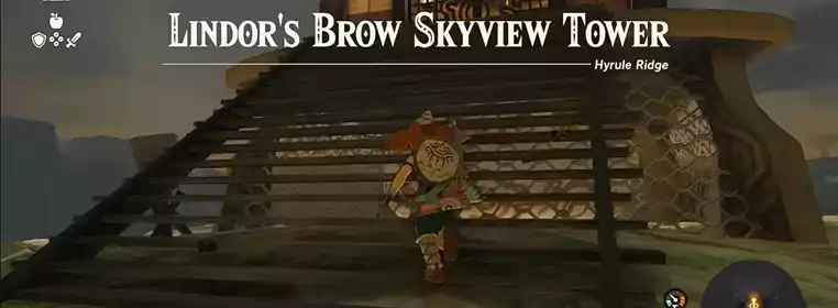 Zelda Tears of the Kingdom Lindor's Brow Skyview Tower: Where to find & how to activate