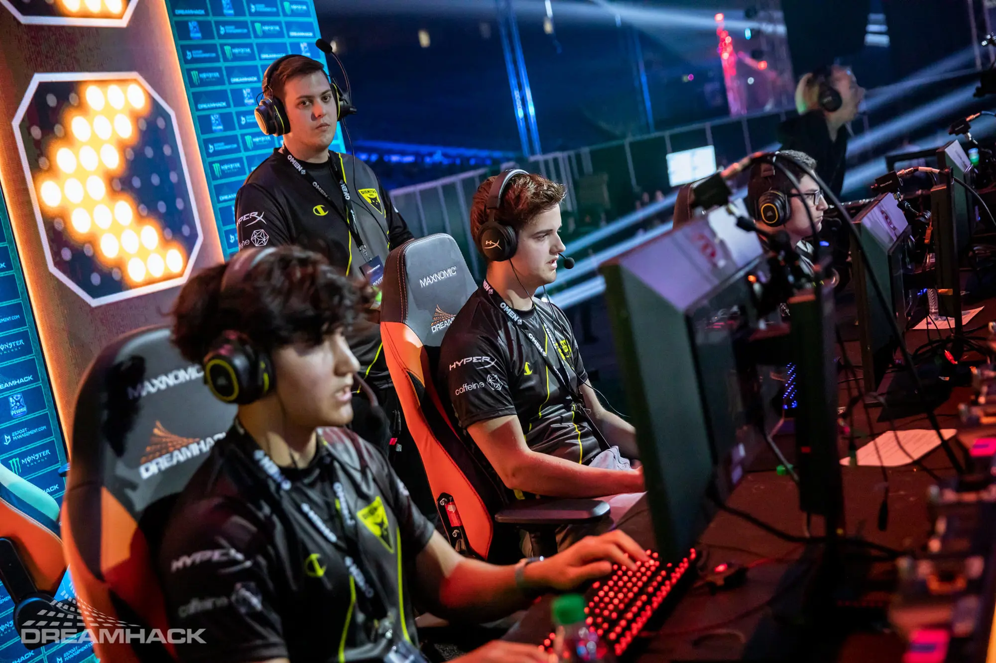 Virge marshalling Dignitas at work here at DreamHack