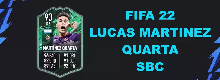 FIFA 22 Lucas Martinez Quarta Shapeshifters SBC Objectives and Solution