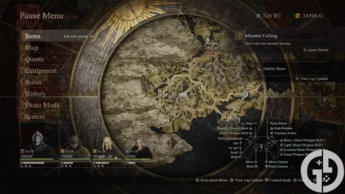Image of the sundial in Dragon's Dogma 2