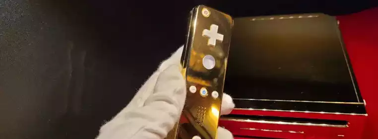 Gamers Can Buy The Queen's 24 Karat Gold Wii