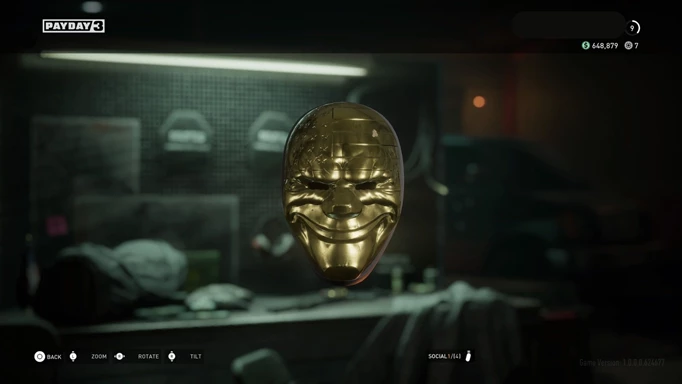 The Big Bank Hoodlum mask in PAYDAY 3