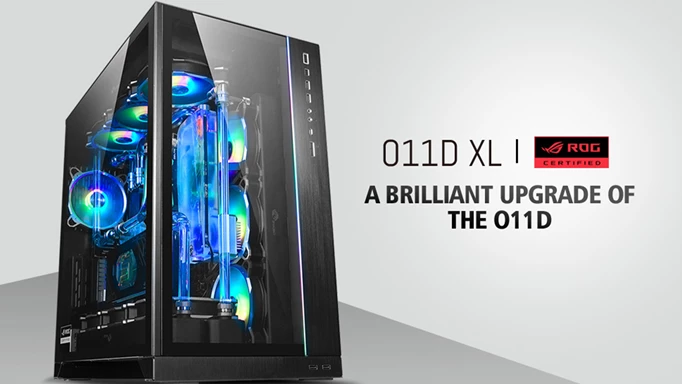Image of the Lian Li O11 Dynamic XL, one of the best airflow PC cases