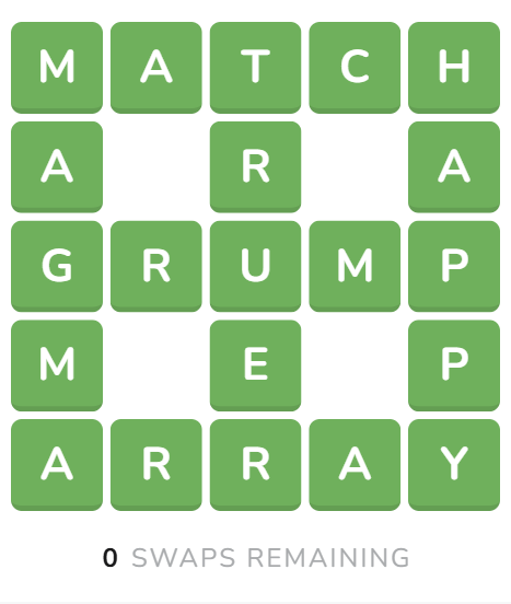 Waffle Answers 1st March 2026