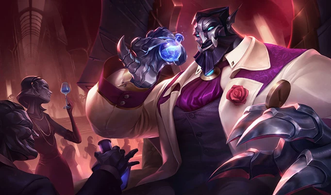 Key art of a character from League of Legends