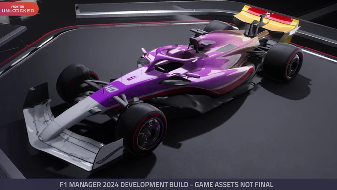 Preview of custom livery functionality in F1 Manager 24
