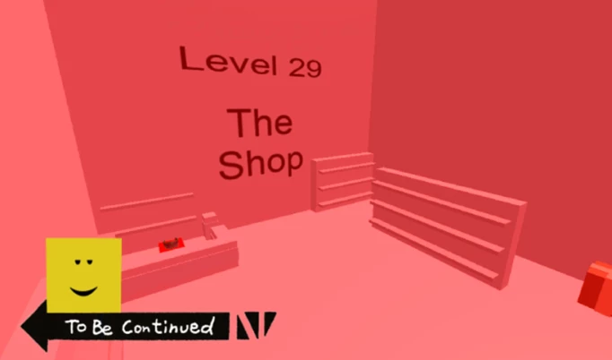 One of the challenge rooms in Try To Die Dco for Roblox