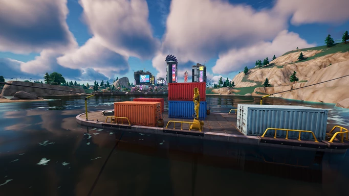 These boats bring cargo in Fortnite