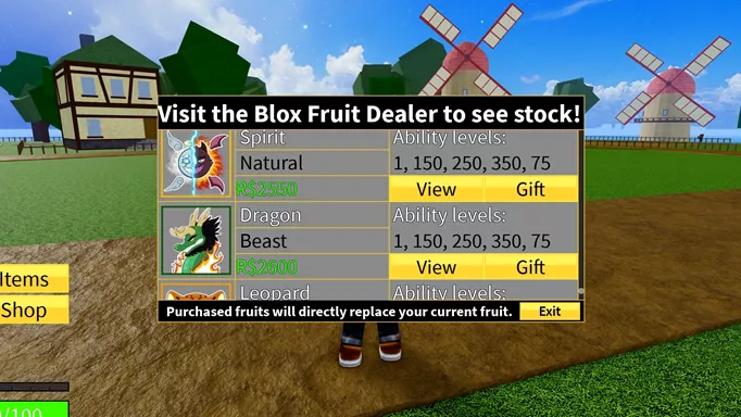 (Blox Fruit) Dragon Fruit