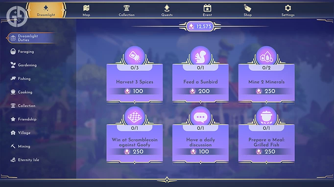 Dreamlight Duties screenshot