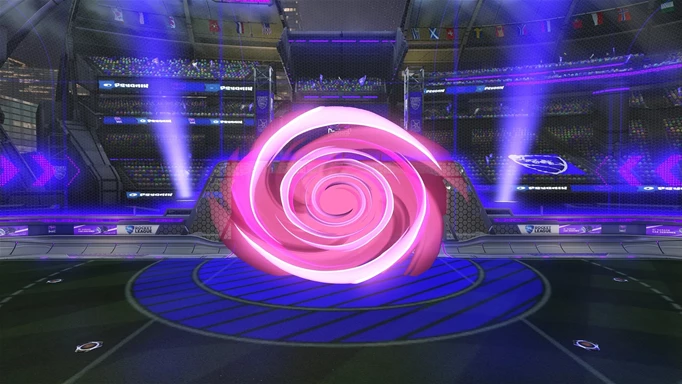 Chromatic Hollow, one of the best Rocket League goal explosions