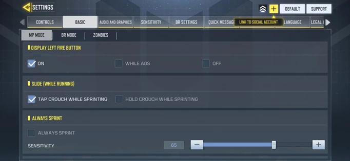 Call Of Duty Mobile Best Settings