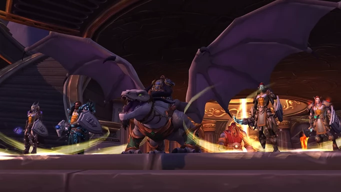 Dragon mount in Wold of Warcraft