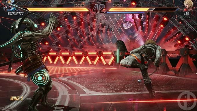 Yoshimitsu and Leo fight in Tekken 8