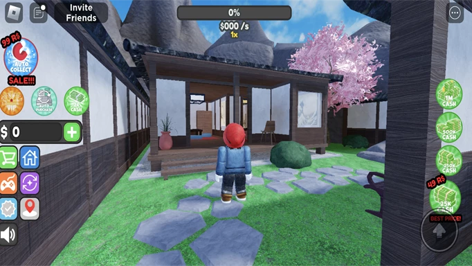 A house in Japanese Village Tycoon