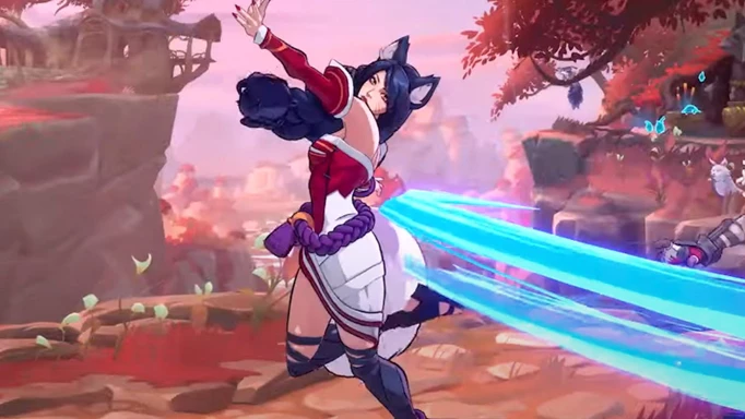 Project L Ahri attacking