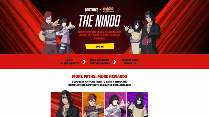 Fortnite Naruto Nindo Challenges and Tips
