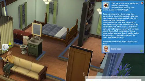 Unlocking werewolf lore in The Sims 4 Werewolves