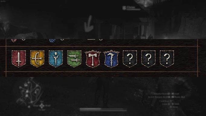 Icons of the various vocations in Dragon's Dogma 2