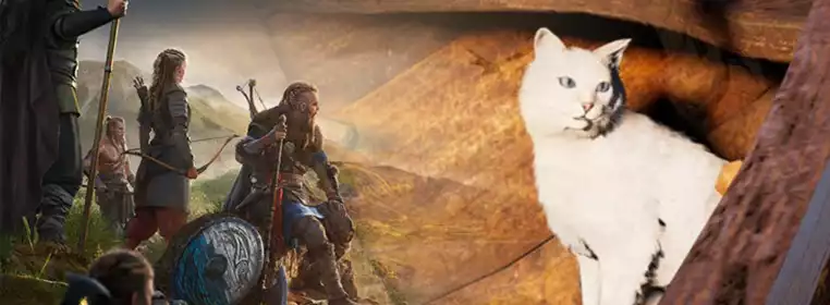 Assassin's Creed Valhalla Players Are Loving The In-Game Cat Recruitment