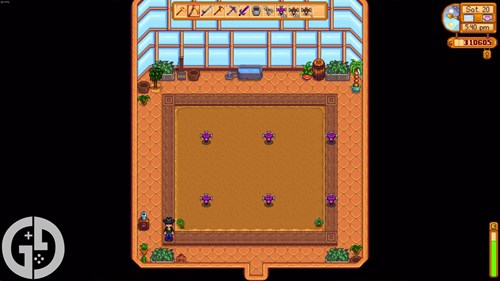 Best Sprinkler Layouts In Stardew Valley For Your Greenhouse Farm Stardew Valley Sprinkler Layout Greenhouse Iridium 
