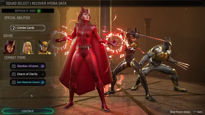 Midnight Suns Best Hero Combinations: Scarlet Witch, Magik, Wolverine