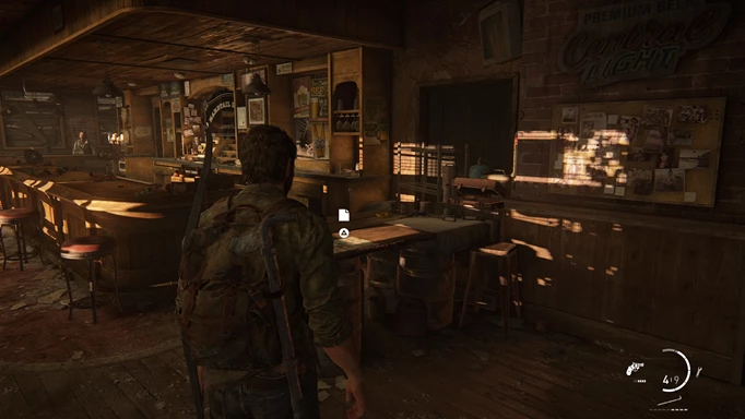The Last of Us Part 1 Bill's Map