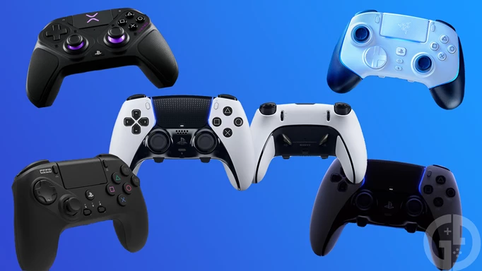 Image of some of the best PS5 controllers in 2023