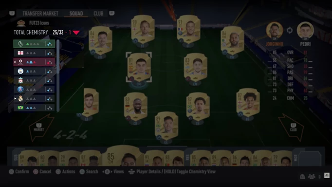 FIFA 23 Ultimate Team Chemistry Explained