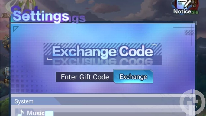 Image showing you how to redeem Idle Fantasia codes