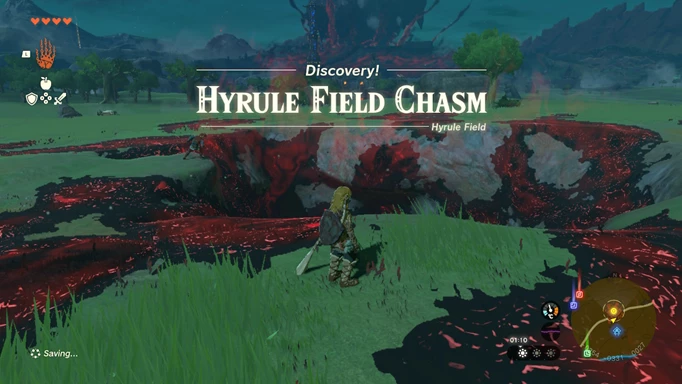 The Hyrule Field Chasm in Zelda: Tears of the Kingdom