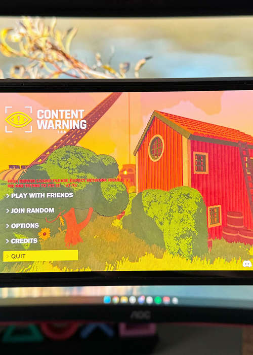 Content Warning works on Steam Deck, but it's not ideal