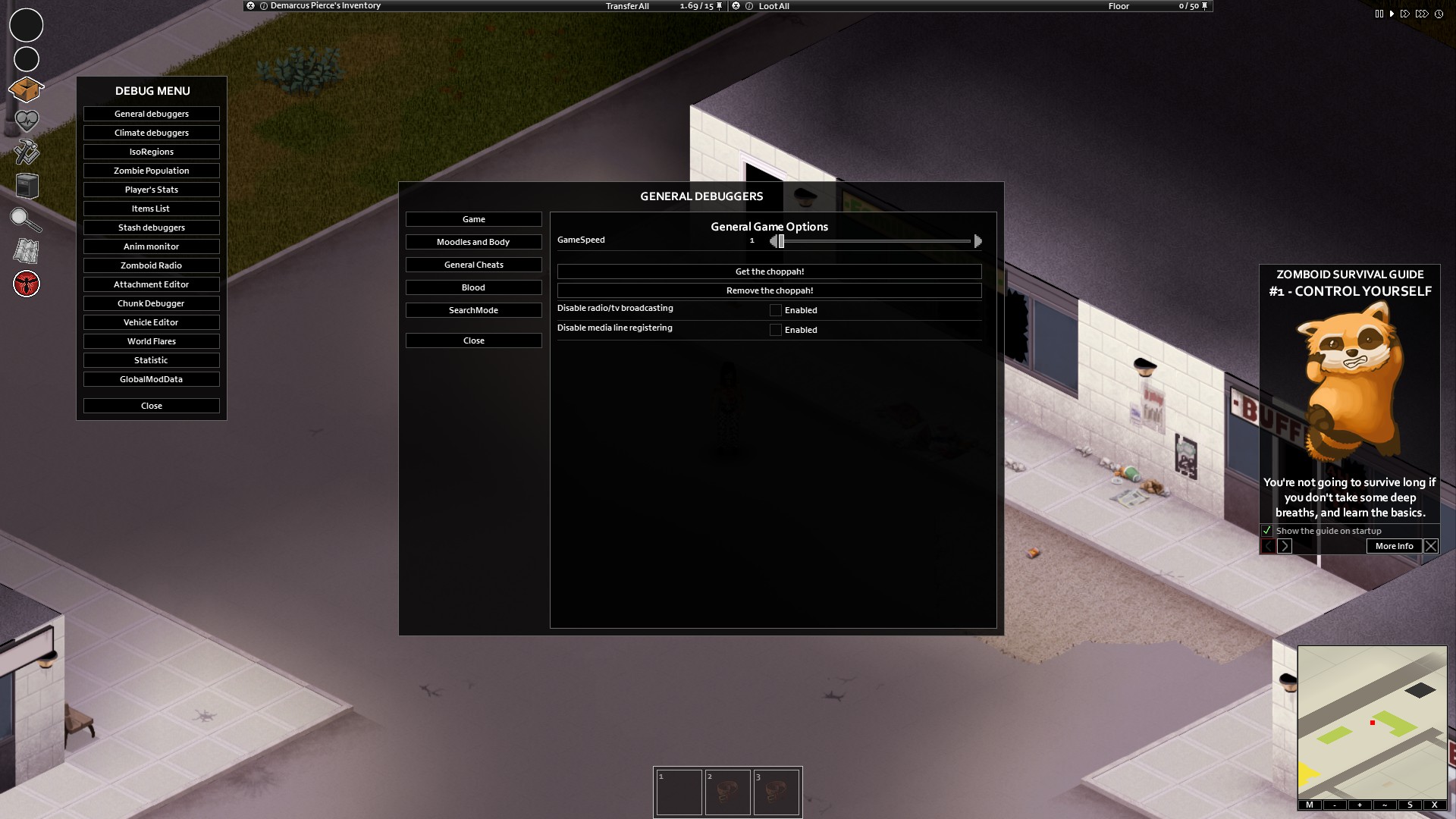 Log in as an Admin in Project Zomboid