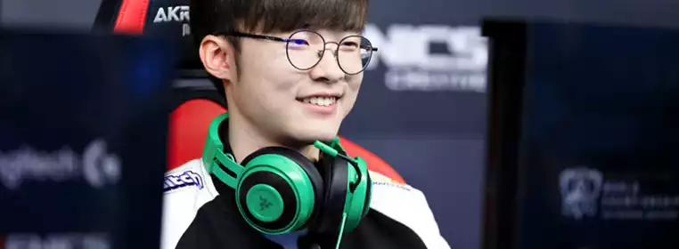 Faker's right hand is insured for an incredible amount of money