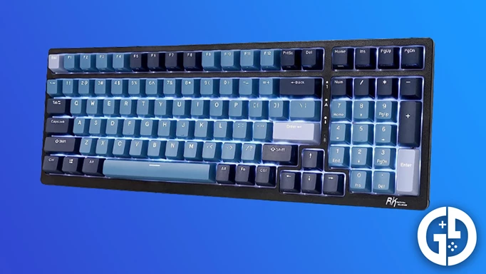 The Royal Kludge RK98, one of the options for best budget mechanical keyboard
