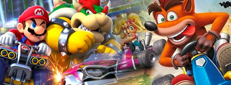 Players argue Crash Team Racing is better than Mario Kart