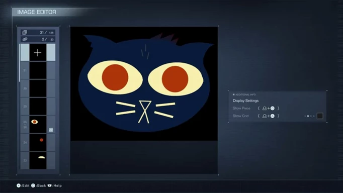 Image of a Mae Borowski emblem in Armored Core 6