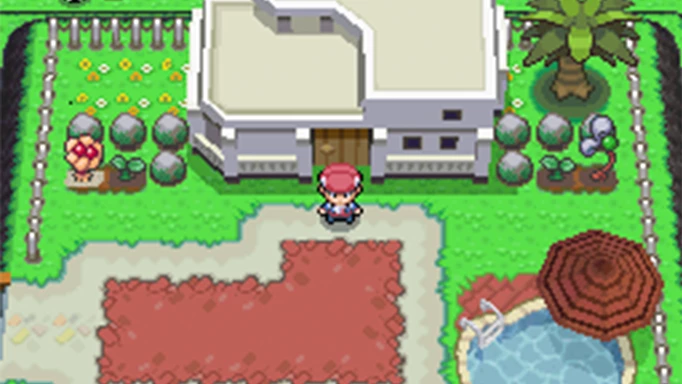 The villa in Pokemon Platinum.
